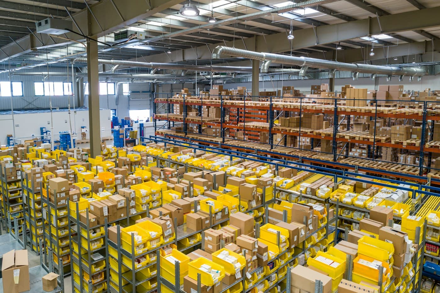 Parts warehouse and distribution facility